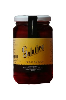 Galathea Peras en Vino 360 gr.